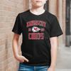Hybrid Sports NFL - Kansas City Chiefs - Established - Boys and Girls Short Sleeve Fan Shirt - Size Medium - Kansas City Chiefs - Black view 4