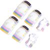 BOSONER Knee Elbow Pads for Kids: Roller Bike Skate Protective Gear with Wrist Guards for Toddler and Kids - 6Pcs Sport Safety Set for Girls Boys view 1