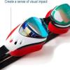 CAFFIA Swim Goggles, Swimming Goggles Swim Goggles for Men Adult Women YouthSwim Glasses No Leaking Anti (Color : C) view 4
