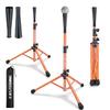 Eastgoing Heavy Duty Baseball and Softball Portable Travel Batting Tee .Easy Adjustable Height | Portable & Collapsible. Hitting Tee for Any Age Player Baseball view 1