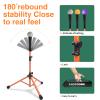 Eastgoing Heavy Duty Baseball and Softball Portable Travel Batting Tee .Easy Adjustable Height | Portable & Collapsible. Hitting Tee for Any Age Player Baseball view 3
