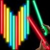 Lewtemi 10 Pcs Large Glow Sticks Jumbo, Bright Color, 16 Inch view 1