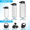 Hyturtle Personalized Butterfly Water Bottle - Custom Name Insulated Stainless Steel Bottle with Leak-Proof Lid 18oz 32oz - Animal Gift for Women Girls Butterfly Lovers - Birthday & Christmas Gift view 4