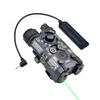 Metal L3-NL Box Laser Sightswith IR Laser + Green Laser Sight + Strobe/Momentary/Constant Modes Whitelight LED 150 Lumens Flashlightwith Pressure Switchfor 20mm Rail (Green Laser BK) view 1