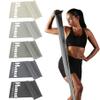 5 Pcs Resistance Bands for Working Out Women and Men, Physical Therapy Bands, Latex Free Elastic and Exercise Bands Set for Stretching, Suitable for Rehab, Yoga, Pilates, Gym, Home Exercise (Gray)