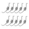 Fishing Rod Drop Wheel Spring Repair Tool Accessory Modified Tool Multi Use Bail Spring Tiny al Spring Spare Parts for Daiwa, 10 Pieces 304 view 1