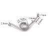 Fishing Rod Drop Wheel Spring Repair Tool Accessory Modified Tool Multi Use Bail Spring Tiny al Spring Spare Parts for Daiwa, 10 Pieces 304 view 4