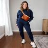 GAYHAY Fleece Lined Sweatpants Women- Winter Warm Sherpa Lined Athletic Joggers Pants with Pockets view 3