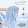 Men's Ice Silk Underwear Oversized big size 7xl 6xl 5xl Mens underwear boxer shorts 1Pieces Short Leg Underpants Men (7XL, light grey) view 2