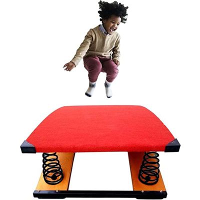 Gruytoie Gymnastics Springboard Thickened Gymnastics Springboard, Young & Kids Gymnastics Preschool Classes Sport Equipment, 2 Springs Inside Beginner Board