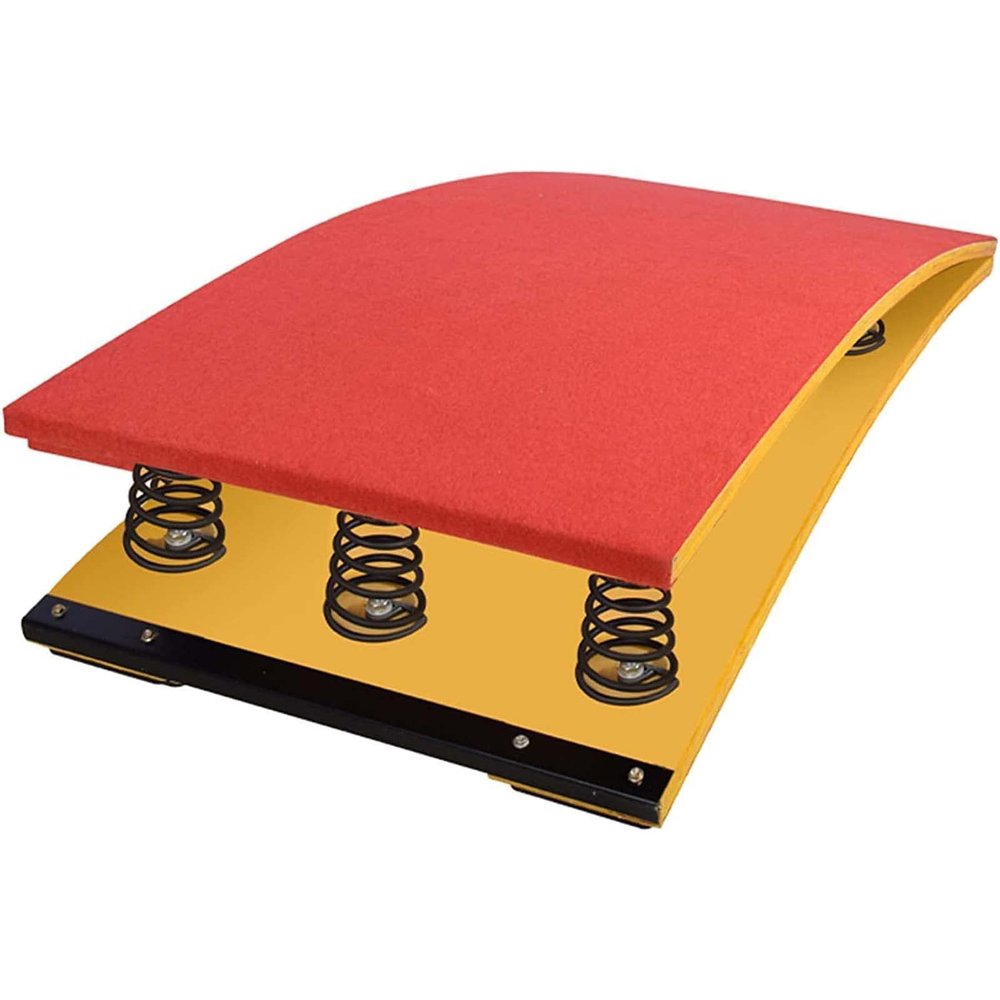 Vaulting Competition Gymnastics Springboard for Gymnastics Center, Professional Sturdy Mini Trampoline for red Carpet, Suitable for Home, Gym bar, Game Room