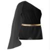 YiZYiF Men's Toga Costume Mythology Ancient Greek Caesar Roman Halloween Party Cosplay Fancy Dress Shorts Black XX-Large view 3