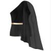 YiZYiF Men's Toga Costume Mythology Ancient Greek Caesar Roman Halloween Party Cosplay Fancy Dress Shorts Black XX-Large view 4