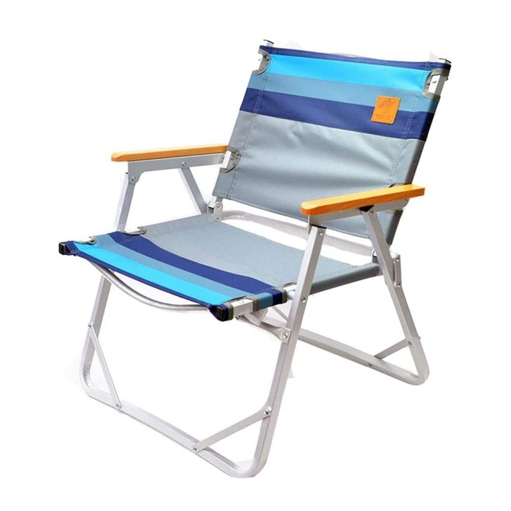 IRYZE Outdoor Chair Folding Camping Chair Outdoor Ultra-Light Aluminum Alloy Folding Leisure Chair Camping Barbecue Canvas Portable Recliner Camping Chair Foldable Chair