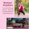 5 Pcs Resistance Bands for Working Out Women and Men, Physical Therapy Bands, Latex Free Elastic and Exercise Bands Set for Stretching, Suitable for Rehab, Yoga, Pilates, Gym, Home Exercise (Pink) view 3