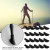 20pcs Outdoor Walking Stick Tip Protector Hiking Pole Replacement Tips for Enhanced Grip, Shock Absorption, and Universal Fit for Hiking and Trekking Enthusiasts view 4
