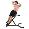 Hyperextension Bench with Adjustable Height and Back, Multi-functional Workout Bench, Back Extension Roman Chair, 330 Lbs Weight Capacity view 1