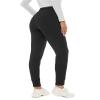 GAYHAY Fleece Lined Sweatpants Women- Winter Warm Sherpa Lined Athletic Joggers Pants with Pockets view 2