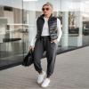 GAYHAY Fleece Lined Sweatpants Women- Winter Warm Sherpa Lined Athletic Joggers Pants with Pockets view 3