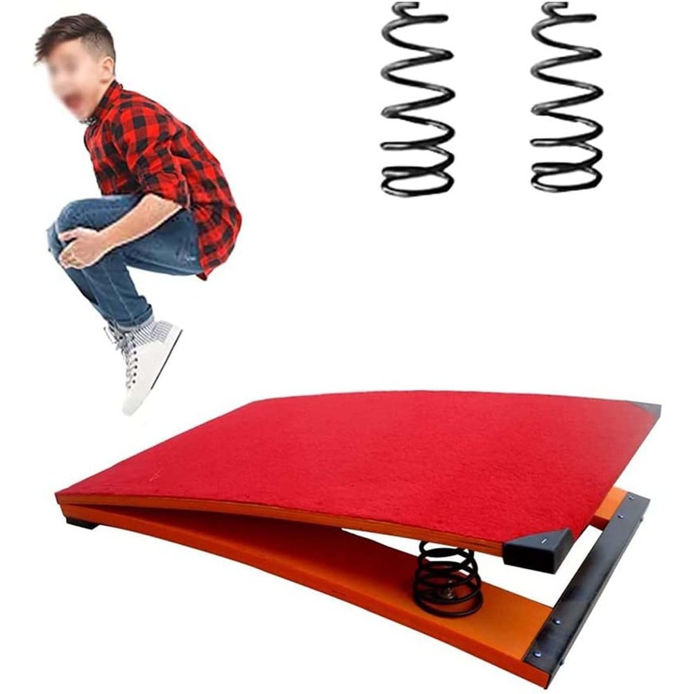Thickened Hardwood Gymnastics Springboard, No Deformation and Strong Bearing Capacity, for Family Playroom Practice, Suitable for Home, Gymnastics Bar, Playroom