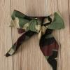 Toddler Boys Girls Fall Winter Clothes Camouflage Prints Footed Romper Jumpsuits Outfits with (Camouflage, 0-3 Months) view 4