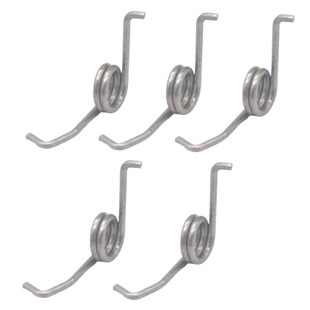 Fishing Rod Drop Wheel Spring Repair Tool Accessory Modified Tool Multi Use Bail Spring Tiny al Spring Spare Parts for Daiwa, 5 Pieces DIY 304