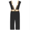 Lejafay Men's One-Shoulder Harness Slit Skirt Jumpsuit Mr. Toga Party Costume Ancient Greek Outfit Jumpsuit Black XX-Large view 3