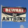 Cute Flags For Teen Girls Room Beware Of Anthony Flag Car Flags For Room Outdoor Fall Decorations (Size : 60X90CM) view 2