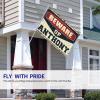 Cute Flags For Teen Girls Room Beware Of Anthony Flag Car Flags For Room Outdoor Fall Decorations (Size : 60X90CM) view 3