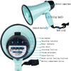 POCHY Bullhorn Handheld Megaphone Adjustable Volume Control Bullhorn Speaker Portable Bullhorn Clear Voice Speaker Megaphone Speaker Easy to Carry view 3