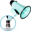 POCHY Bullhorn Handheld Megaphone Adjustable Volume Control Bullhorn Speaker Portable Bullhorn Clear Voice Speaker Megaphone Speaker Easy to Carry view 4