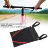 equlup Frame Storage Roll Bag, Canvas Bikes Handlebar Bag Waterproof Scooter Front Phone Storage Pouch Portable Handlebar Carrying Bag for Electric Bike Scooter view 3