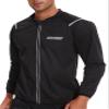 LAZAWG Sauna Suit for Men Long Sleeve Sweat Shirt Zipper Sauna Jacket Top for Gym Workout Exercise view 2