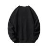 short sleeve Men's T-Shirts Tall Slim Long Sleeve Solid Athletic Sweatshirt Causal Stylish Pullover Sweater Outdoor Clothing sleeveless tshirts for men Black M view 3