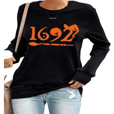 1962 They Missed One 1692 You Missed One Shirt Salem Massachusetts Gifts Vintage Long Sleeve Sweatshirt Plus Size 3XL Black