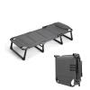 UPGENT Portable Folding Camping Cot, Travel Camp Cots, Sleeping Cots Bed with Pillow, Heavy Duty Guest Bed for Tent Outdoor Hiking Travel Beach Office Nap view 1