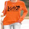 1692 They Missed One Orange Sweater, 1962 Salem Massachusetts Sweatshirt - Halloween Sweaters view 2