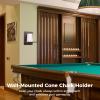 CDOKY Pool Chalk Holder, Wall Mounted Cone Chalk Holder, Solid Wooden Hand Chalk Holder, Pool Table Chalk Holder, Billiards Chalk Holder, Pool Table Accessory view 2