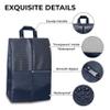 HANOZI Shoe Bags For Travel, Used As For Storage or Shoe Travel Bag, Space Saving When Travelling With This Travel Shoe Bags For Packing, Featuring Waterproof Nylon Sneaker Bag. (Navy, 2 Pack, Medium) view 3