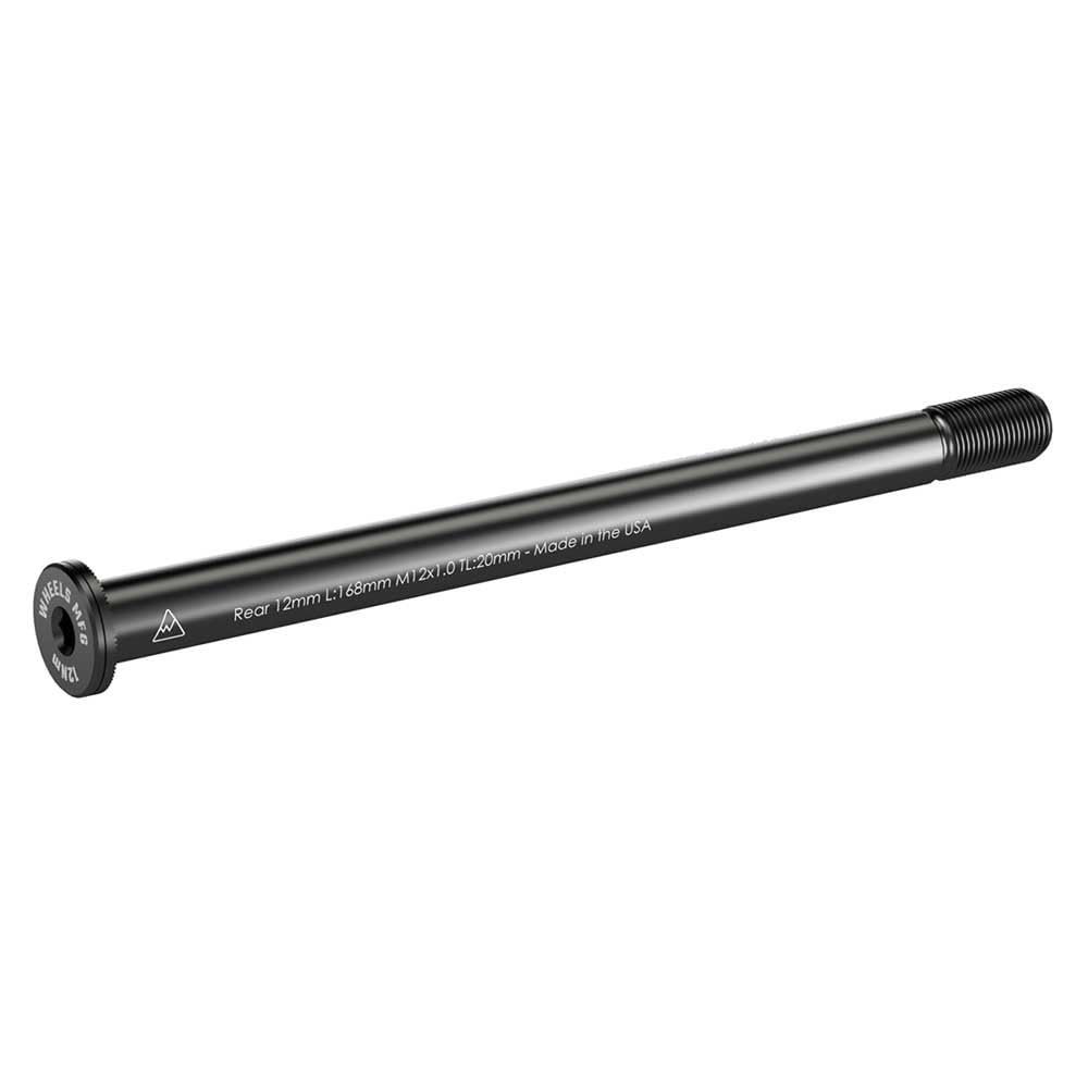 Wheels Manufacturing Rear Thru Axle 12mm x 172 Length x 1.0 Thread Pitch - Flat Washer