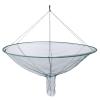 Altsuceser Foldable Fishing Net, Portable Prawn Baits Crab Shrimp Net Drop Landing Fishing Pier Harbors Pond Collapsible Net Easy Use Fish Trap A 100cm view 1