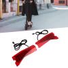 Tefola Electric Scooter Turn Signals Indicator, 1 Pair Electric Scooter Turn Signals Indicator 10 Inch High Brightness Shockproof Red Scooter Turn Signal Light view 4