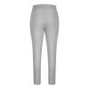 Ctreela Men's Casual Dress Pants Skinny Chino Pants Waffle Tapered Pants Flat Front Slacks Slim-Fit Elastic Waist Trousers Gray view 2