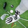Frienda 3 Pieces Golf Score Counter Mini Golf Stroke Counter with One Touch Reset and Simple Attachment to Scorekeeper Glove in (Black) view 4