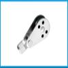 UNKOMN Marine Hardware 2PCS SS316 Pulley Blocks Rope Runner Kayaks Boat Accessories Canoe Anchor Trolley Kit for 2mm to 8mm Rope view 3