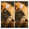 Styubn Cornhole Board Wraps Lion Face Mane Cornhole Skins for Boards,Skin Decal Vinyl Wrap for Cornhole Game Board Bag Toss (2xpcs.) view 2