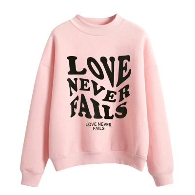 Women Y2k Cropped Sweatshirts Crewneck Letter Graphic Print Fleece Pullover Tops Long Sleeve Casual Teen Girls Shirt Pink