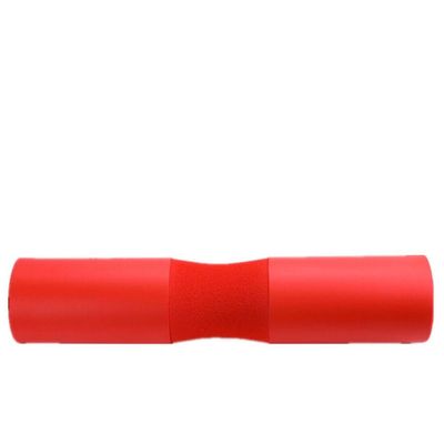 1 Pcs Of Barbell Pad Squat Bar Foam Cover Weight Lifting Pull Up Neck Shoulder Protect (Red)