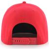 '47 MLB Sure Shot Captain Hat Adjustable Structured 6-Panel Snapback Hat Cap, Adult One Size Fits All (One Size, Los Angeles Angels) view 3