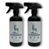 Odorless Outdoorsman Odor Eliminating Spray Completely Removes All Odor in Coolers, Sleeping Bags, Trucks, & More. Safe To Spray Around Pets. Removes Odor On Contact. - 2 16 oz Bottles (Unscented) view 1
